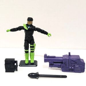 VTG 1993 Hasbro GI JOE ARAH Cobra Battle Corps Headhunter V2 Green Action Figure